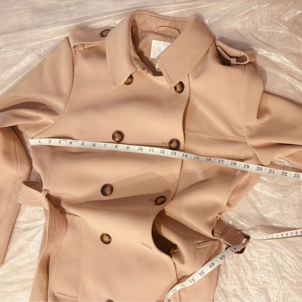 H&M Beige Women's Trench Coat - Picture 8 of 15